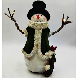 Luz Solar de Muñeco de Nieve Navideño - Product Image 4