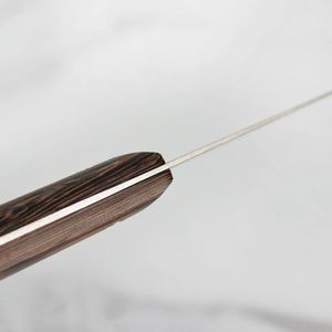 Professional Slicer <b>Knife</b> with Wooden Saya Cover Stainless Steel Sushi & Sashimi <b>Knife</b> Razor Sharp <b>Fish</b> Fillet Carving <b>Knife</b> - Product Image 2