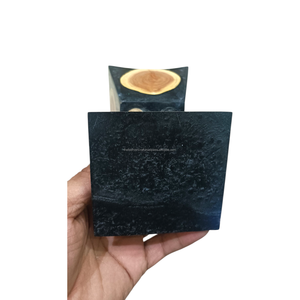 Handmade Eco-Friendly Wooden <b>Oud</b> <b>Bakhoor</b> Burner Green Natural Wood Indian Incense Arabic Home Decor - Product Image 5