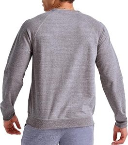 Sweat-shirts tricotés imperméables et doublés pour hommes, coupe ample, épaules tombantes, grammage élevé, 100 % coton biologique respirant, tendance - Product Image 4