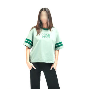 Mejor Proveedor 2026, Camisas Casuales de Verano para Mujer, Corte Regular, Tela de Algodón Sólida, con Logotipo, Diferentes Colores, Estilo Nuevo - Product Image 1