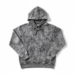 Custom Design 100 % Cotton High Quality Acid Wash <b>Pullover</b> <b>Men</b> Hoodies With distressing Heavyweight Top Selling <b>Men</b> Hoodies - Product Image 1