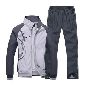 Conjunto de chándales deportivos de invierno personalizados para hombre 2026 al por mayor, ropa deportiva personalizable con cremallera de cuarto, ropa de entrenamiento estampada, 100% forro polar - Product Image 2