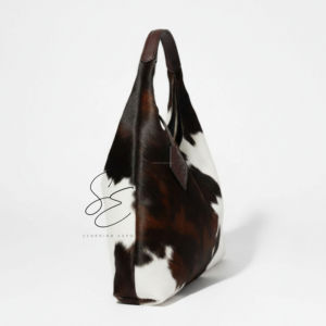 Sac Hobo en Cuir de Vachette SEHRAINN pour Femme, Grande Capacité, Sac à Bandoulière Western, Sac Cabas Cowgirl, Personnalisation OEM - Product Image 3
