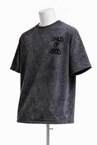 Camiseta Oversize con Efecto Ácido para Hombre, Estampada – 80/20 Algodón Poliéster, Estilo Urbano de Alto Gramaje, Corte Holgado, Camiseta con Logo Personalizado - Product Image 4
