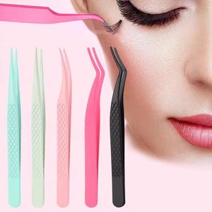 Pince à épiler en acier inoxydable pour sourcils et poils du visage, outil de beauté de qualité professionnelle, accessoire de salon, logo personnalisé OEM - Product Image 1
