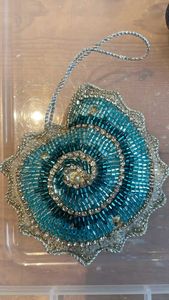 Handmade Eco-Friendly Beaded <b>Keychain</b> with Customizable Design-Classic Style for Holidays & Occasions - Product Image 4