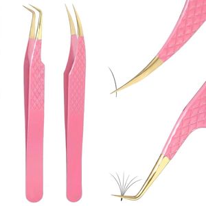 Pinzas de Precisión para Pestañas DANTRIC IMPLANTS YU-866 de Acero Inoxidable con Punta Suave de 10 mm y Agarre Perfecto para Extensiones de Pestañas - Product Image 4