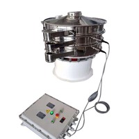 Máquina de Cribado Vibratorio, Criba Vibratoria Rotatoria Multicapa, Motor con Sistema Ultrasónico para el Procesamiento de Alimentos y Líquidos, Acero Inoxidable