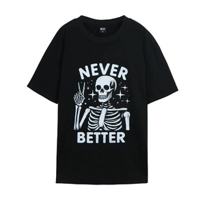 Camiseta para Hombre de Fabricante, Último Modelo, Personalizada, al por Mayor, Estampada, de Color Sólido, Manga Corta, 100% Algodón, Transpirable, Lisa - Product Image 1