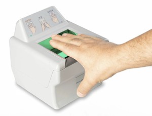 Escáner de Huellas Dactilares Biométrico Inalámbrico Portátil Dactyscan84c Reacondicionado, Sensor Óptico USB, Dispositivo de Registro de Diez Huellas - Product Image 3