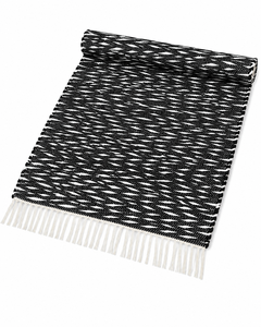 Black White Woven Modern <b>Door</b> <b>Mat</b> Beaded Entry Rug Fringe Floor <b>Mat</b> <b>Machine</b> <b>Washable</b> Outdoor for Front <b>Door</b> Porch Hallway - Product Image 3