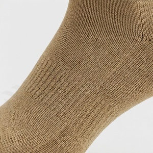 Crew <b>Socks</b> Solid Color 100% Cotton Breathable Knitted for Daily Casual Wear Adults Spring Season Standard Thickness - Product Image 5