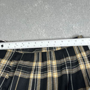 Jupe plissée en laine pour femme, style Glenscot, tartan écossais noir, kilt traditionnel écossais - Product Image 2