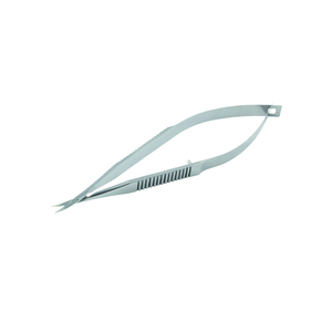 Tijeras Curvas para Cirugía de Pterigio y Corte de Tejido Ocular, Instrumentos Microquirúrgicos Reutilizables - Product Image 3