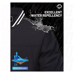 Chaqueta bomber ligera informal para hombre, para primavera y otoño, cortavientos con cremallera y bolsillos, elegante ropa exterior para el día a día. - Product Image 4