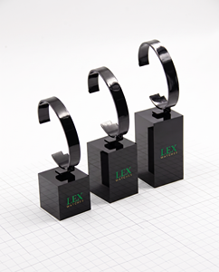 Acrylic Smart Watch <b>Display</b> Stand Compact Elegant Transparent Customized Freestanding Corner Shelf for Easy - Product Image 5