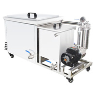 Pencuci Ultrasonik Industri Baru 88L 3000W dengan Pemanas, Mesin Pembersih & Penghilang Lemak Daya Tinggi untuk Bagian Logam