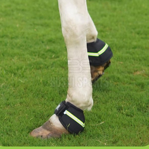Flexible Performance Horse Bell Boots Featuring Soft Padding And High Quality Horse Bell Boots For Riding Comfort - Product Image 4
