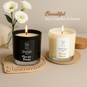 Floryn Decor 100% Pure Natural Square Soy <b>Wax</b> <b>Candle</b> Making Home Decoration | Eco-Friendly Handmade Multi-Function <b>Wax</b> Warmers | - Product Image 3