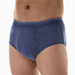 <b>Women</b> High Waist Cotton Knitted Underwear Hospital Use Seamless Fit Beige Underwear 100% Cotton <b>Jersey</b> Fabric Assisted <b>Dressing</b> - Product Image 4