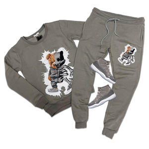 Ensemble de survêtement pour homme et femme de haute qualité, streetwear pour adultes, à capuche, 3 pièces, 100% coton - Product Image 3