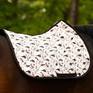 Tapis de selle pour cheval de haute qualité, tapis de selle de chasse par sublimation, excellente qualité, tapis de selle d'équitation polyvalents - Product Image 3
