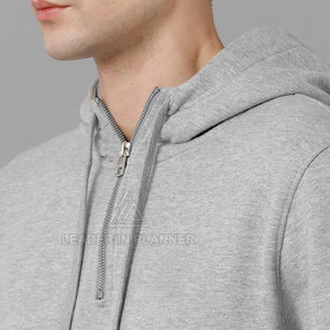 Sudaderas con media cremallera para hombre, diseño personalizado, hechas de algodón, ligeras, transpirables, de alta calidad. - Product Image 6