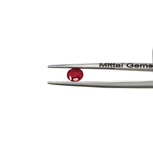 Rubis naturels de Bangkok, ovales calibrés 4x5mm, pierres précieuses facettées naturelles, prêtes à l'emploi pour la création de bijoux - Product Image 2