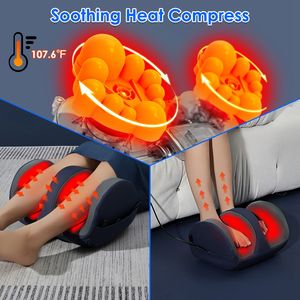 Massaggiatore Shiatsu per Gambe con Calore, Macchina per Piedi, Polpacci, Cosce e Braccia, 3 Modalità e 3 Livelli di Intensità, Regalo per Mamma, Papà o Innamorati - Product Image 3