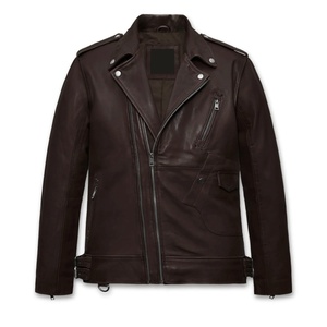 Autumn Winter Casual Men's Plus Size Genuine Leather Jacket Casual Wear Riding Jacket In Wholesale Price - Product Image 1