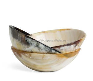 Bol en corne naturelle fabriqué à la main pour servir et décorer Bol biologique de style viking rustique pour collations clés bijoux ou affichage à la maison - Product Image 5