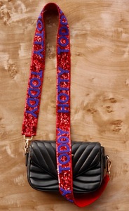 Handmade Colorful Beaded Fashion Strap Premium Pearl Beaded <b>Purse</b> Handle Strap From India Supplier At Best price - Product Image 2