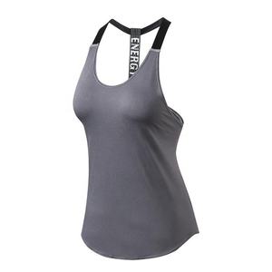 Venta al por mayor XS verano de las mujeres de Fitness Jogging Yoga Tank Top Racer Back Running chaleco en 5 colores gimnasio entrenamiento Jersey Material - Product Image 1