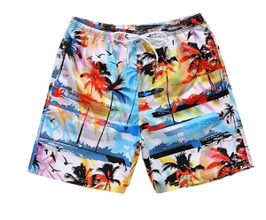 Latest High Quality custom <b>Men's</b> Beach Shorts Bathing Shorts Solid Sublimated Swim <b>Trunks</b> for <b>men</b> - Product Image 1