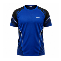 T-shirts pour hommes en coton 100% tricoté, dernier design, respirant, séchage rapide, coupe régulière, col rond, manches courtes, t-shirts sportifs à sublimation