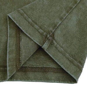 Conjunto Personalizado para Hombre, Fabricante, 2 Piezas, Camiseta de Algodón de 220 GSM, Pantalones Cortos Cargo, Talla Grande, OEM, Etiqueta Privada al por Mayor - Product Image 4