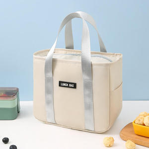 Multi Functional <b>Insulated</b> Food Bag with Durable Zipper and Reinforced Webbing Handles Lightweight Portable Carrier <b>lunch</b> bag - Product Image 4