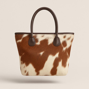 Sac fourre-tout en cuir de vachette léger de couleur unie, grande taille, très tendance, sac à main pour homme de haute qualité avec fermeture éclair - Product Image 2