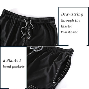 Shorts de sport pour homme haute performance, sublimés, avec logo personnalisé, anti-transpiration, séchage rapide, pour l'entraînement - Product Image 3
