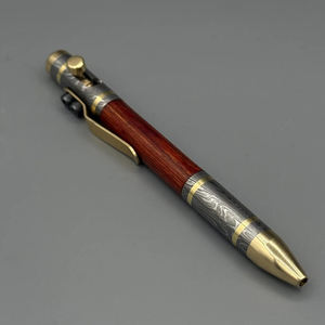 Stylo en acier de Damas, stylo de luxe pour le bureau et les cadeaux d'entreprise, stylo exécutif en acier de Damas - Product Image 2