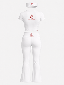 Conjunto Deportivo de Verano para Mujer, Top Ajustado, Leggings Suaves, Diadema, Secado Rápido, Transpirable, para Yoga, Gimnasio, Trotar, Uso Casual - Product Image 6