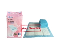 Drap de lit imperméable jetable personnalisable OEM/ODM sous-matelas à surface non tissée ultra-douce avec noyau absorbant