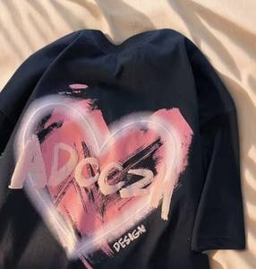 Camiseta de Alta Calidad para Mujer, Talla Grande, Corte Ajustado, Logotipo Personalizado, Impresión 3D, 100% Algodón, Antiarrugas - Product Image 3