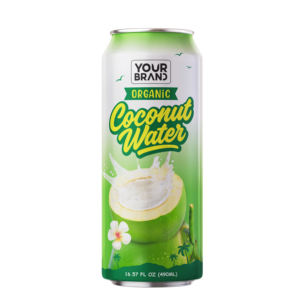 Agua de Coco Orgánica de 490 ml de su Marca, OEM ODM Personalizable - Product Image 1