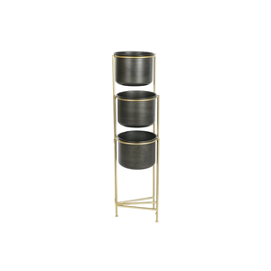 กระถางโลหะ 30X21X80 สีทอง - Product Image 3