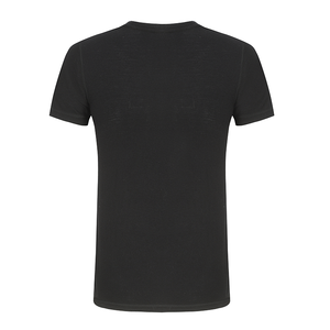 Casual <b>Mens</b> Merino Wool Short Sleeve Solid Color Crew Neck Jersey T <b>Shirt</b> Silk Screen Printed - Product Image 2