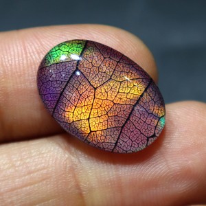 Purple Rainbow Multi Fire <b>Opal</b> Handmade Monarch <b>Opal</b> Doublet Gemstone Ring Jewelry Monarch <b>Opal</b> Doublet Pendant for Jewelry - Product Image 2