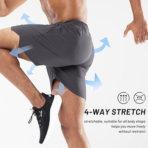 Shorts de sport en nylon froissé pour homme, résistants aux plis, séchage rapide, légers, essentiels pour la course, l'entraînement, la randonnée et les activités de plein air - Product Image 5