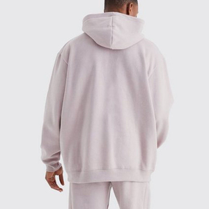 Wholesale Unisex Oversized Pullover Hoodie Sweatpants Tracksuit Blank Plain Baggy Sweat <b>Suit</b> for Men - Product Image 6